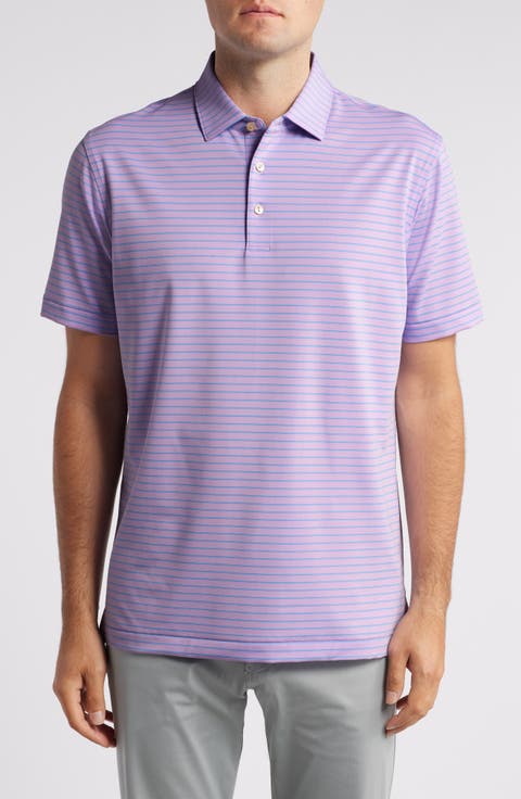 Drum Stripe Performance Golf Polo