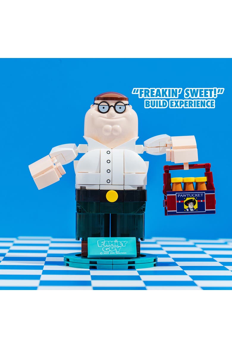 Family Guy Peter Griffin Building Set, Alternate, color, None