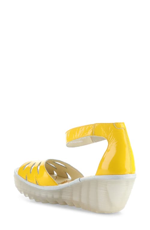 FLY LONDON FLY LONDON YELU PLATFORM WEDGE SANDAL