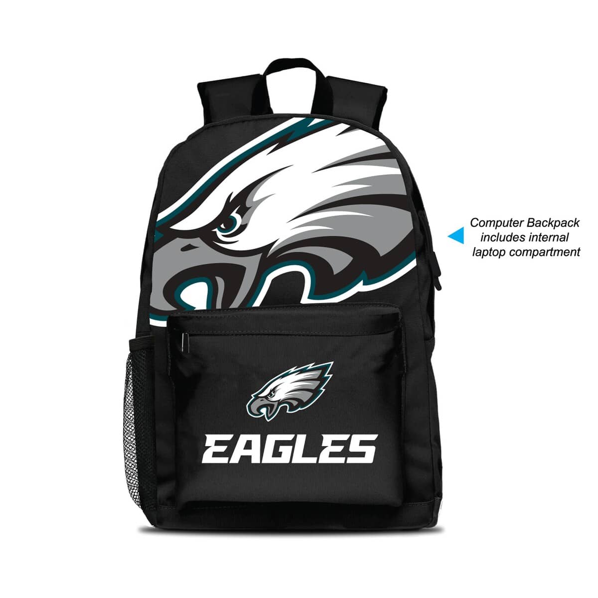 MOJO Philadelphia Eagles MOJO Large Logo Fan Backpack, Main, color, 