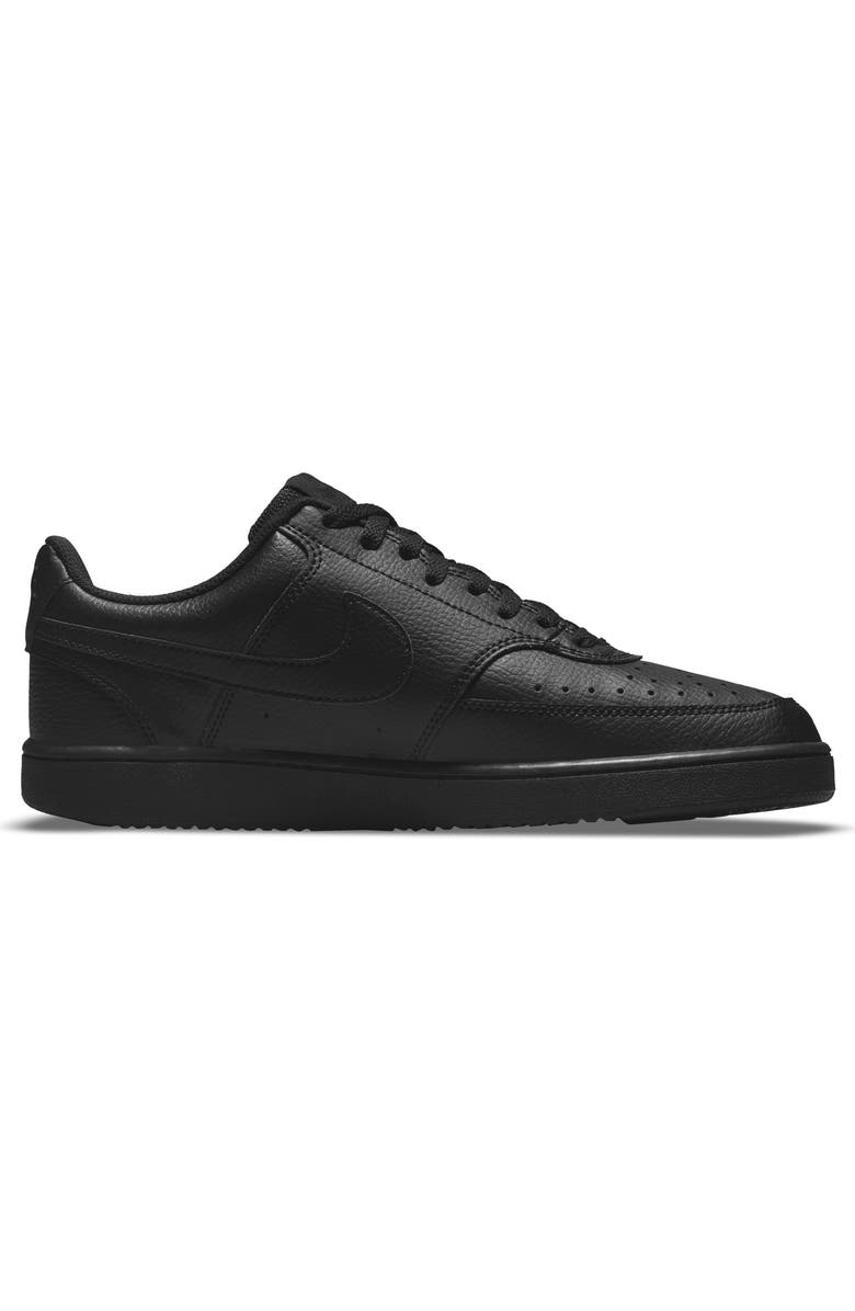 Nike Court Vision Next Nature Sneaker, Alternate, color, Black/ Black/ Black