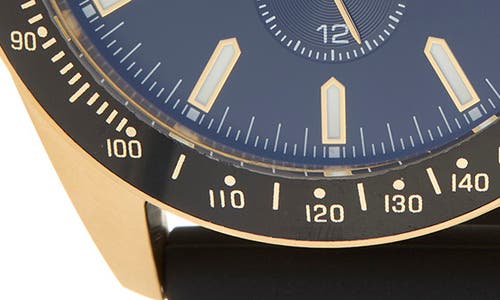 Invicta Aviator Silicone Strap Watch, 45mm