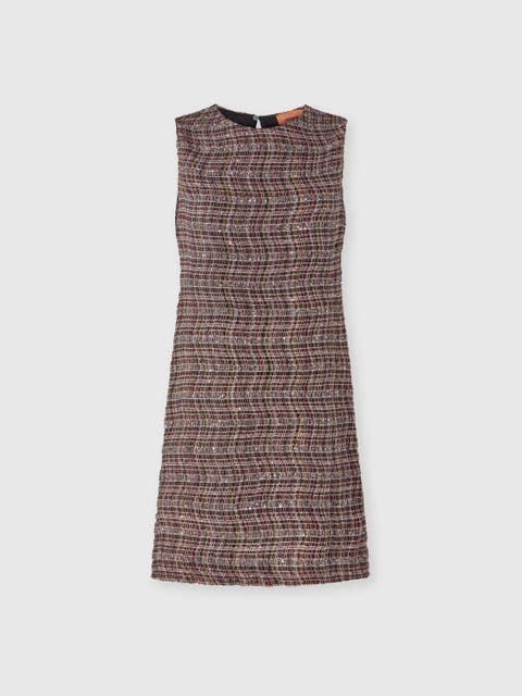 Mini Dress With Check Pattern