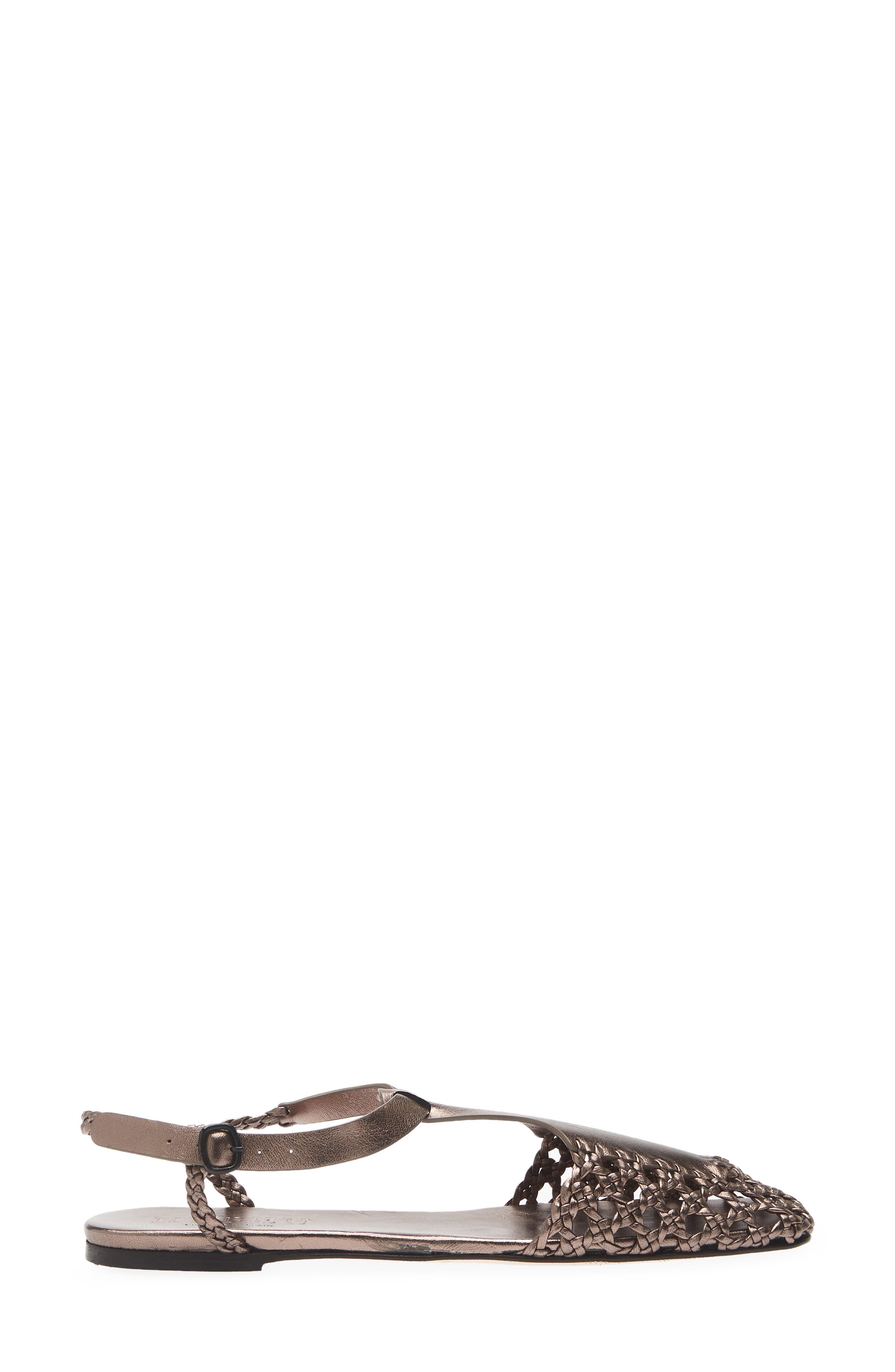 Reixa Metallic Leather Sandal, Alternate, color, WARM TAUPE