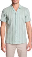 PAISLEY & GRAY Textured Cotton Camp Shirt