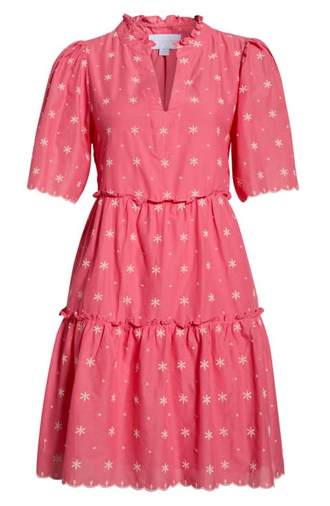 Gibson Dixie Tiered Cotton Dress