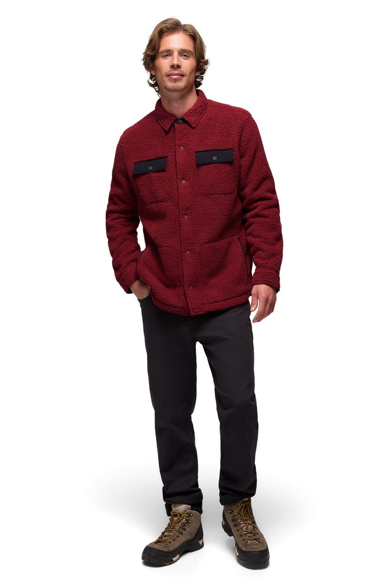 Encinitas Fleece Shirt Jacket, Alternate, color, RETROGRADE