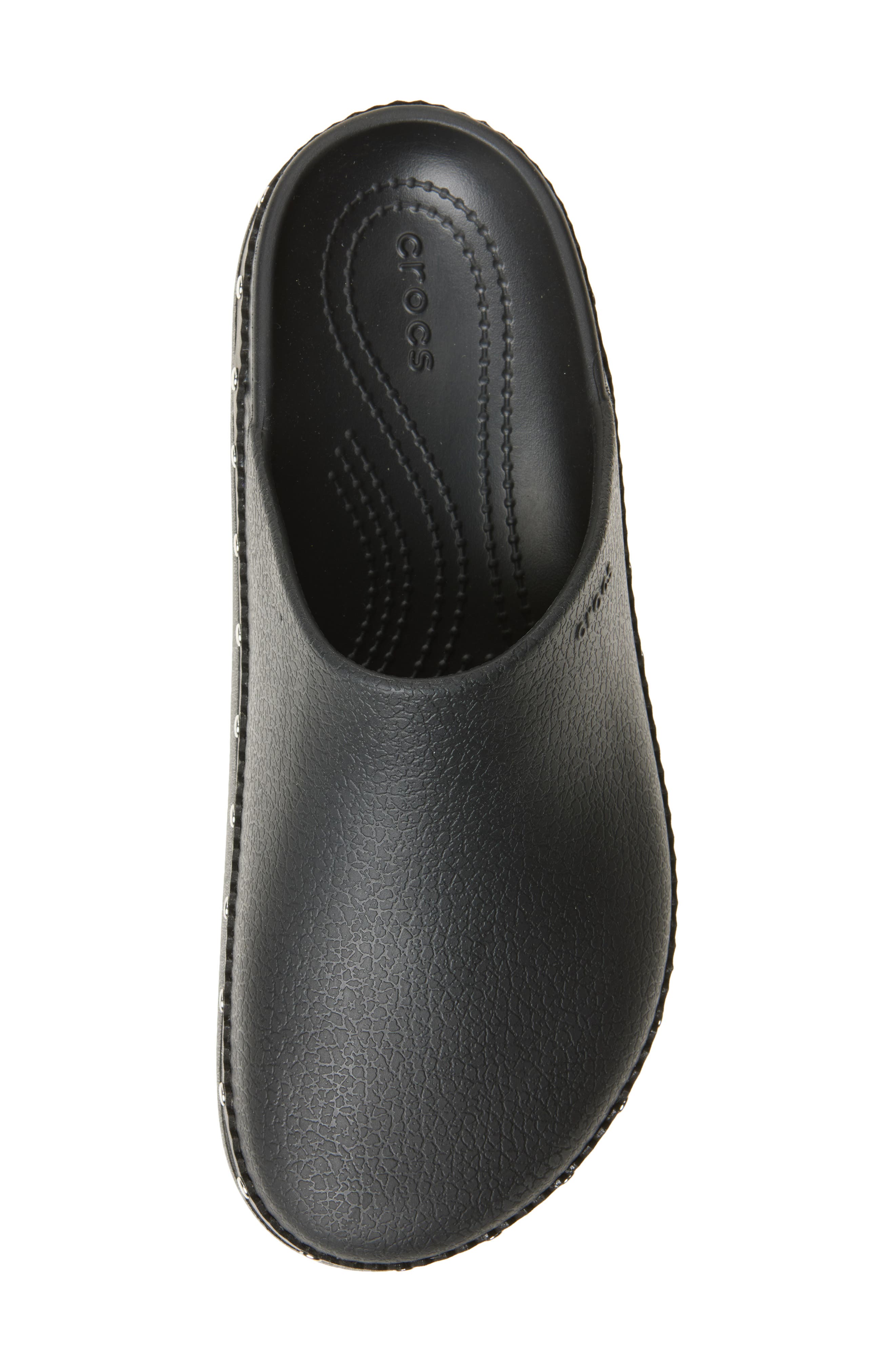 CROCS Dylan Studded Platform Clog, Alternate, color, Black