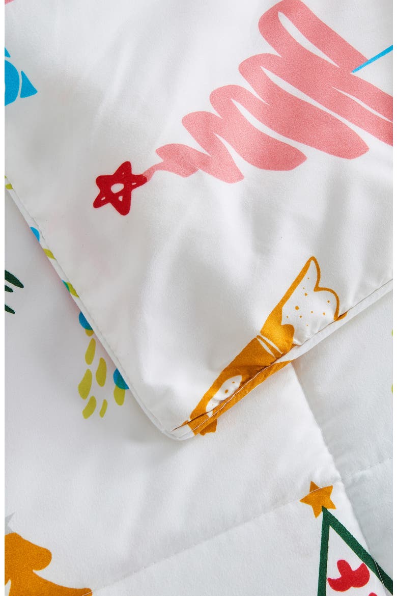 Holiday 3-Piece Comforter Set, Alternate, color, HAPPY HILLSIDE