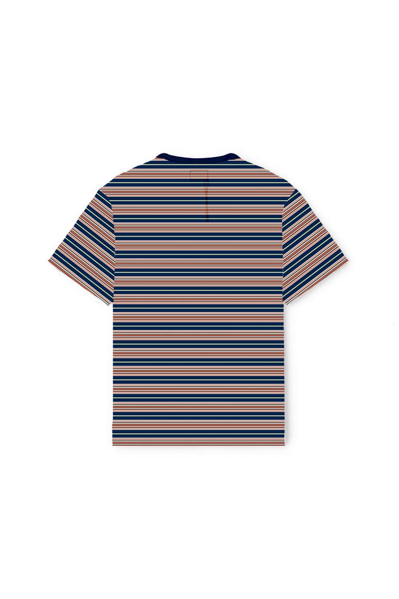 Yakut Ribbed Motif T-Shirt, Alternate, color, MULTI STRIPE