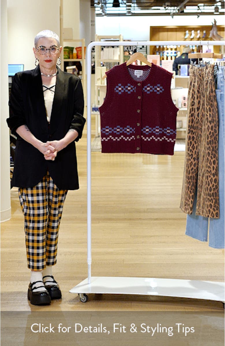 Sofie Wool Sweater Vest, sales video thumbnail