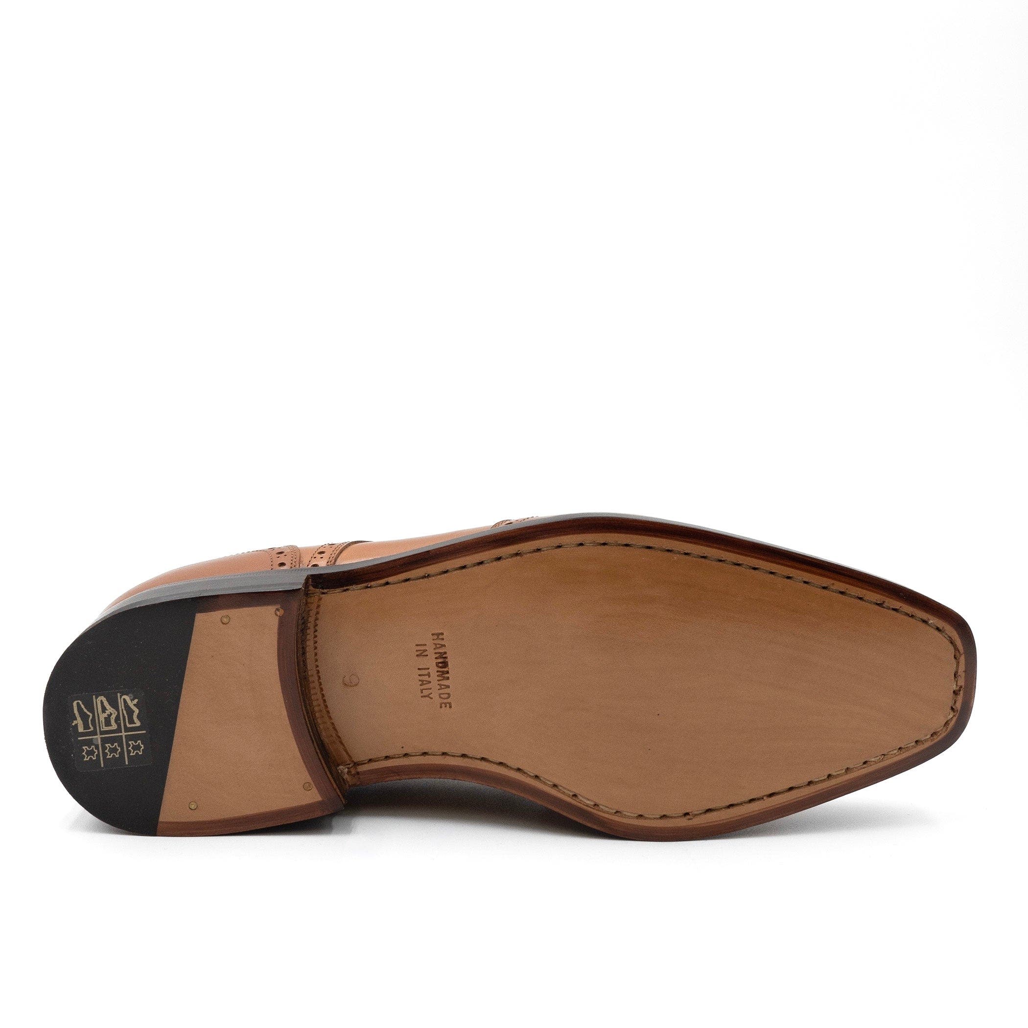 French Calf Wing-Tip Lace Up, Alternate, color, Brown