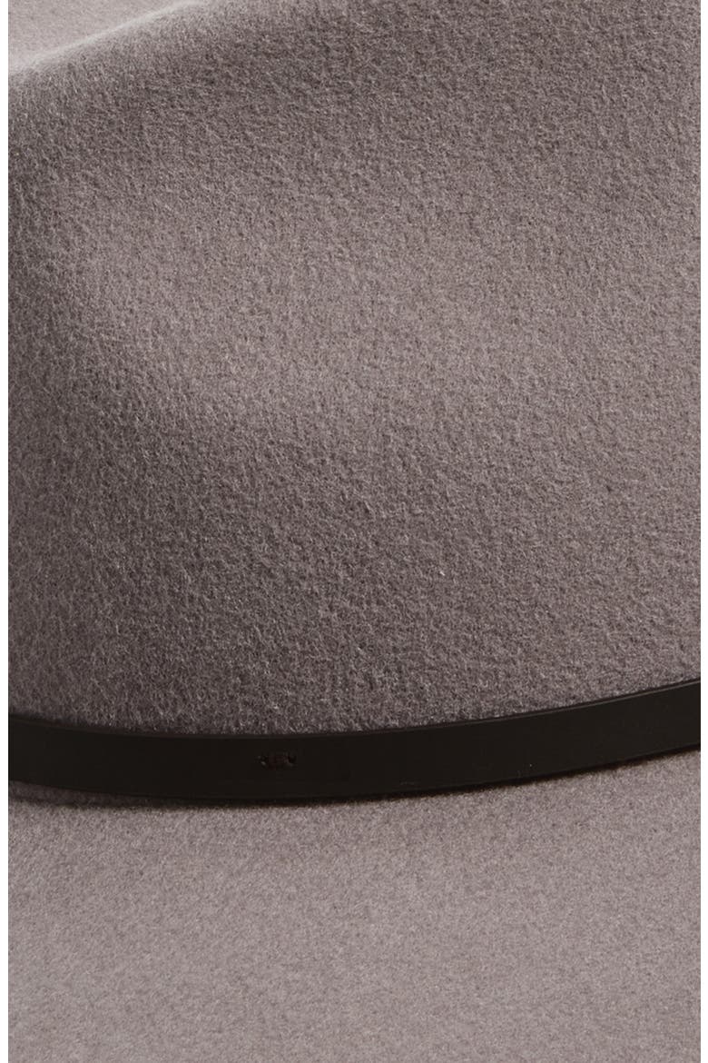 Audrey Wool Felt Fedora, Alternate, color, TAUPE