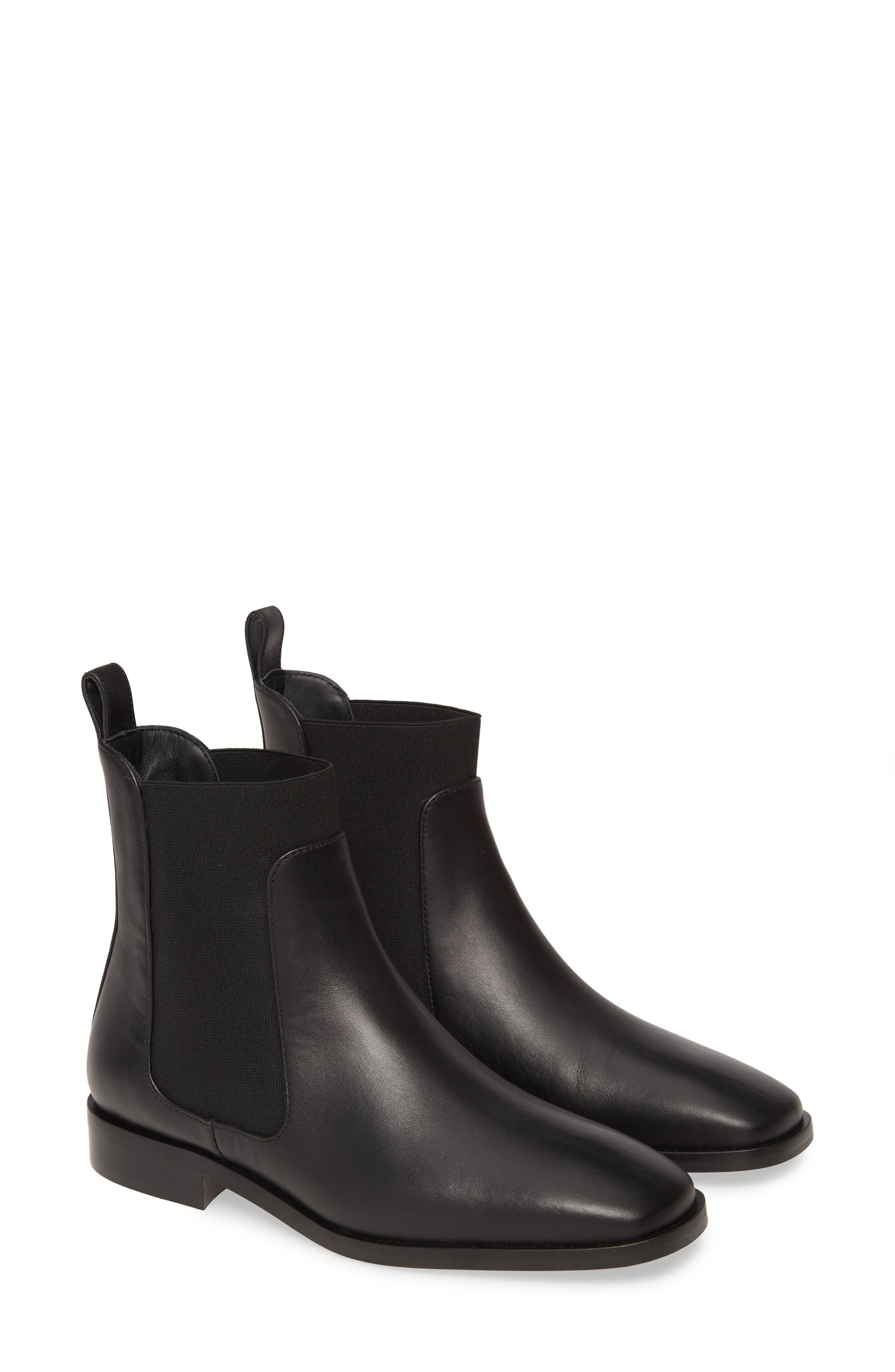 Everlane The Square Toe Chelsea Boot, Alternate, color, 