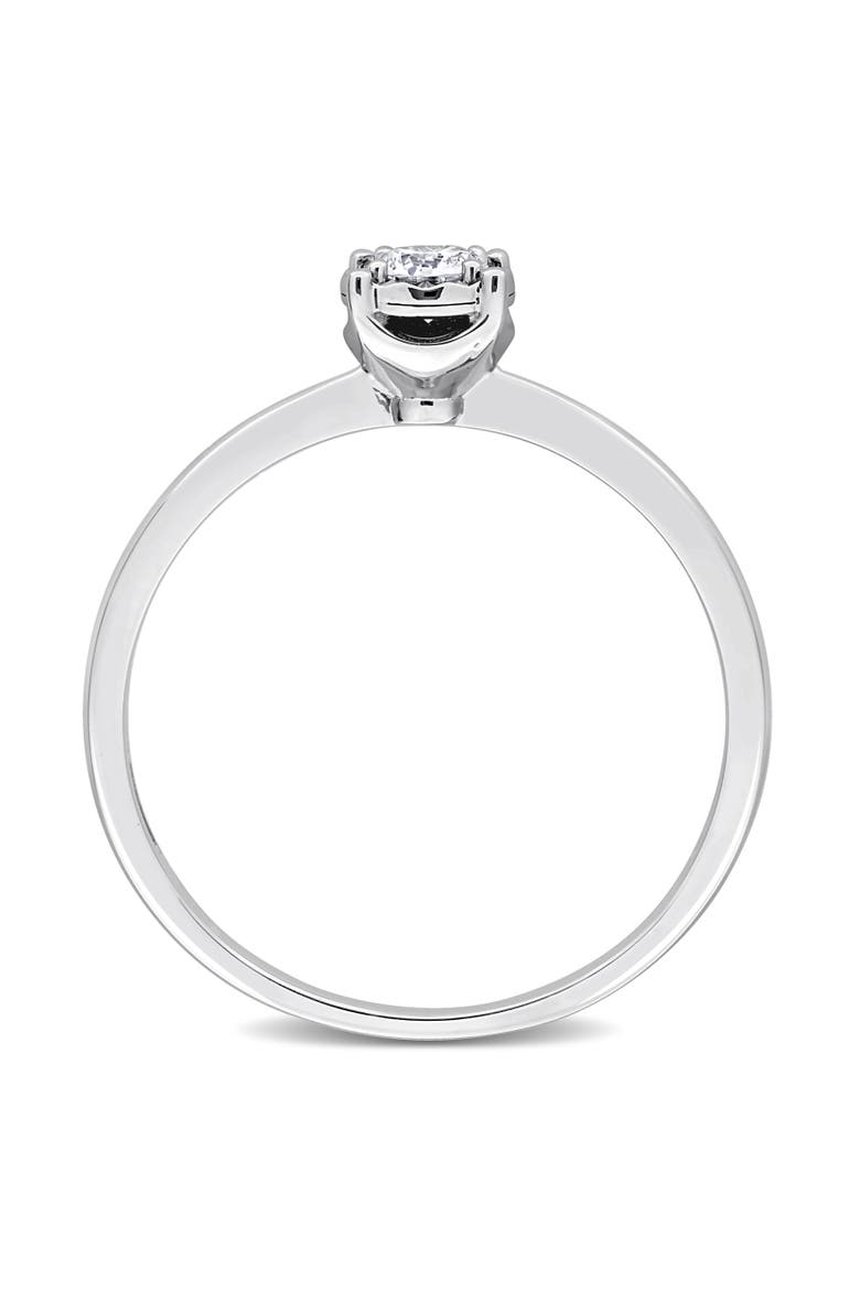 1/6 CTW Lab Grown Diamond Promise Ring 14k, Alternate, color, White Gold