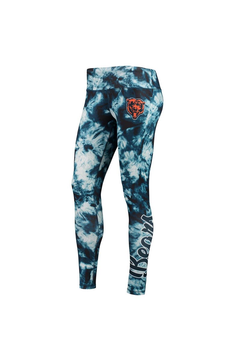 FOCO Women's FOCO Navy Chicago Bears Tie-Dye Leggings, Alternate, color, Navy