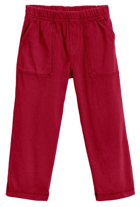 Boys Soft Cotton 3-Pocket Jersey Pants (Toddler/Kids)