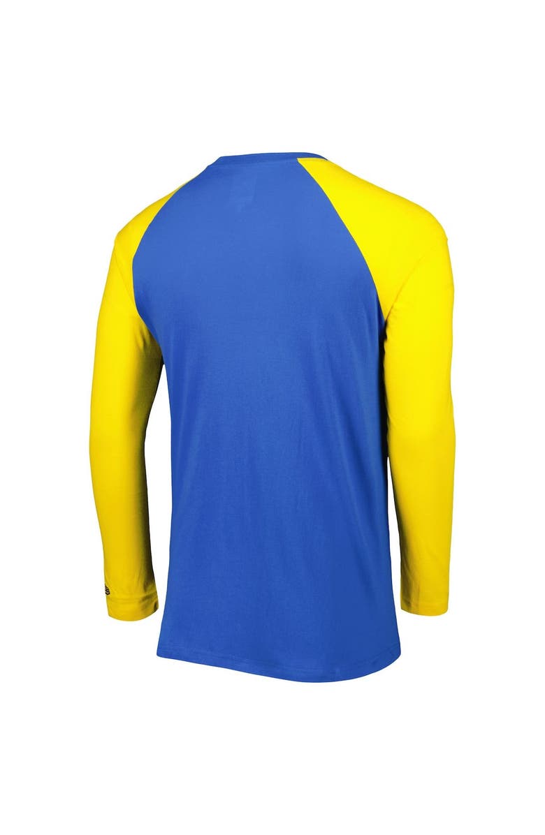 New Era Men's New Era Royal Los Angeles Rams Current Raglan Long Sleeve T-Shirt, Alternate, color, Royal