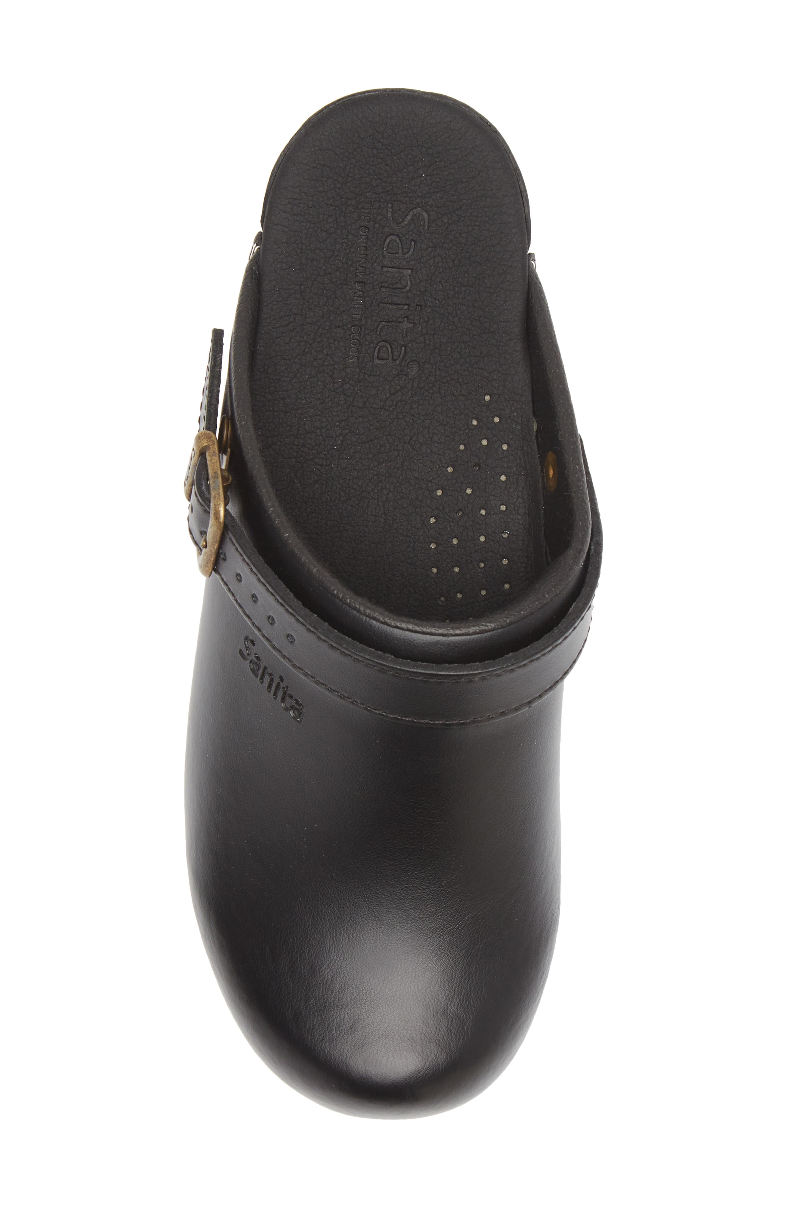 Sanita Ingrid Water Repellent Clog, Alternate, color, Black 002