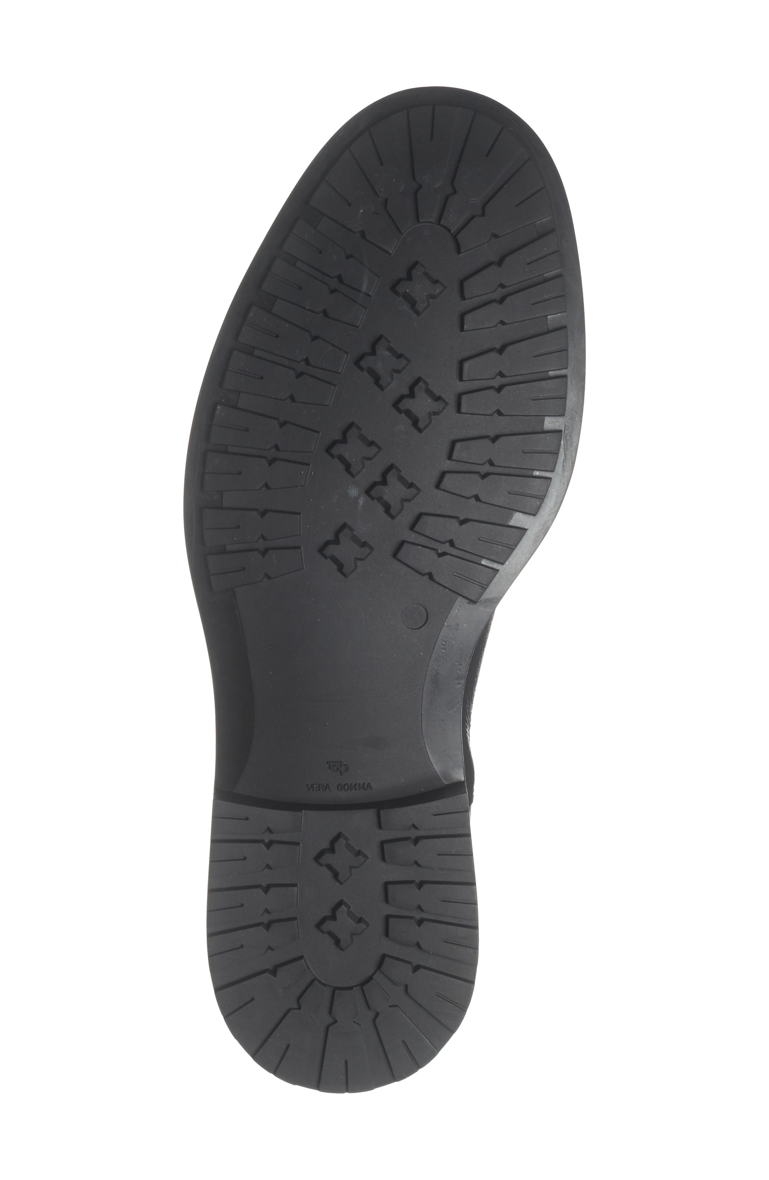 Magnanni Bonn Leather Chelsea Boot, Alternate, color, Black/ Black