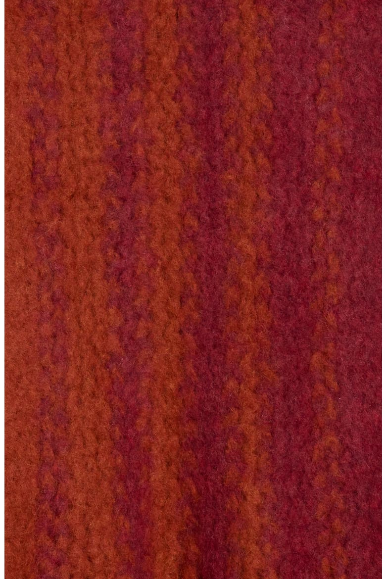 Plush Scarf, Alternate, color, RED