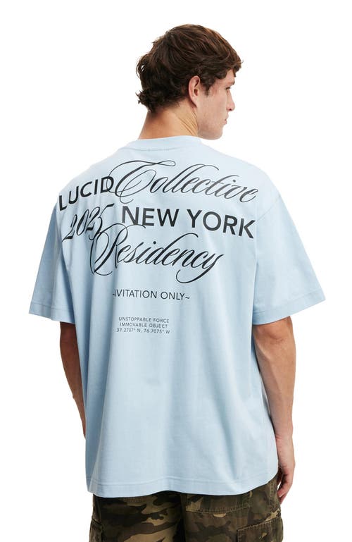COTTON ON COTTON ON BOX FIT TEXT T-SHIRT