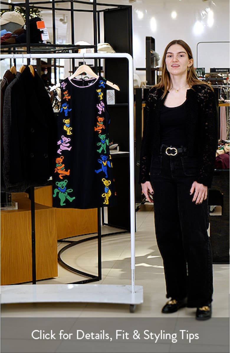 x Grateful Dead Clyde Fitted Sheath Minidress, sales video thumbnail