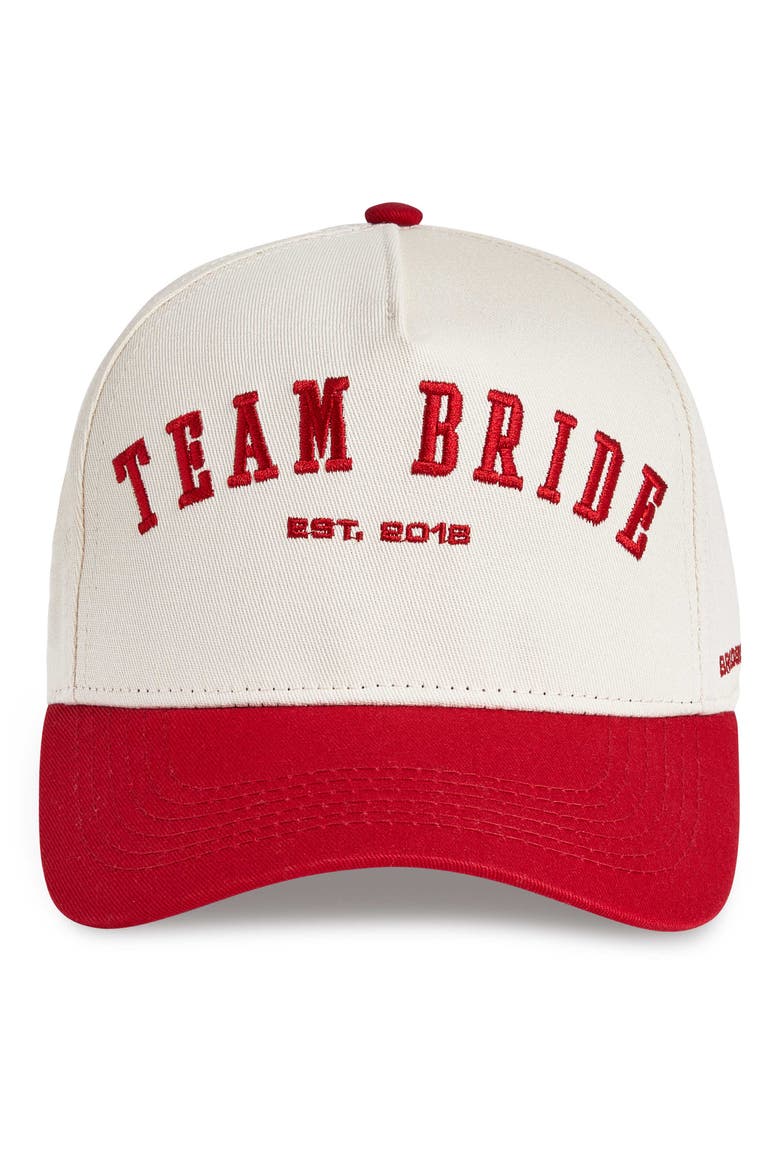 Team Bride Trucker, Main, color, Red