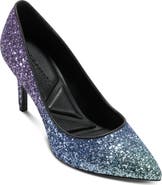 KARL LAGERFELD PARIS Royale Ombré Glitter Pump