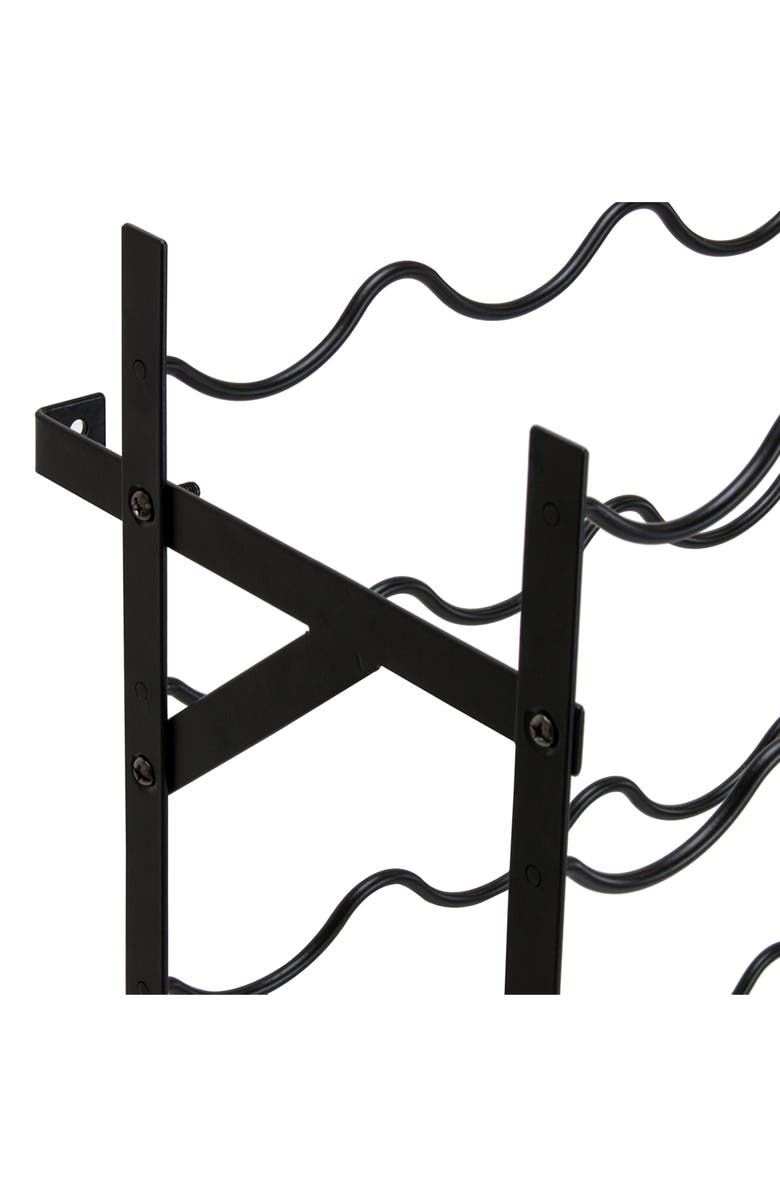 SORBUS Black 100 Bottle Freestanding Wine Rack, Alternate, color,