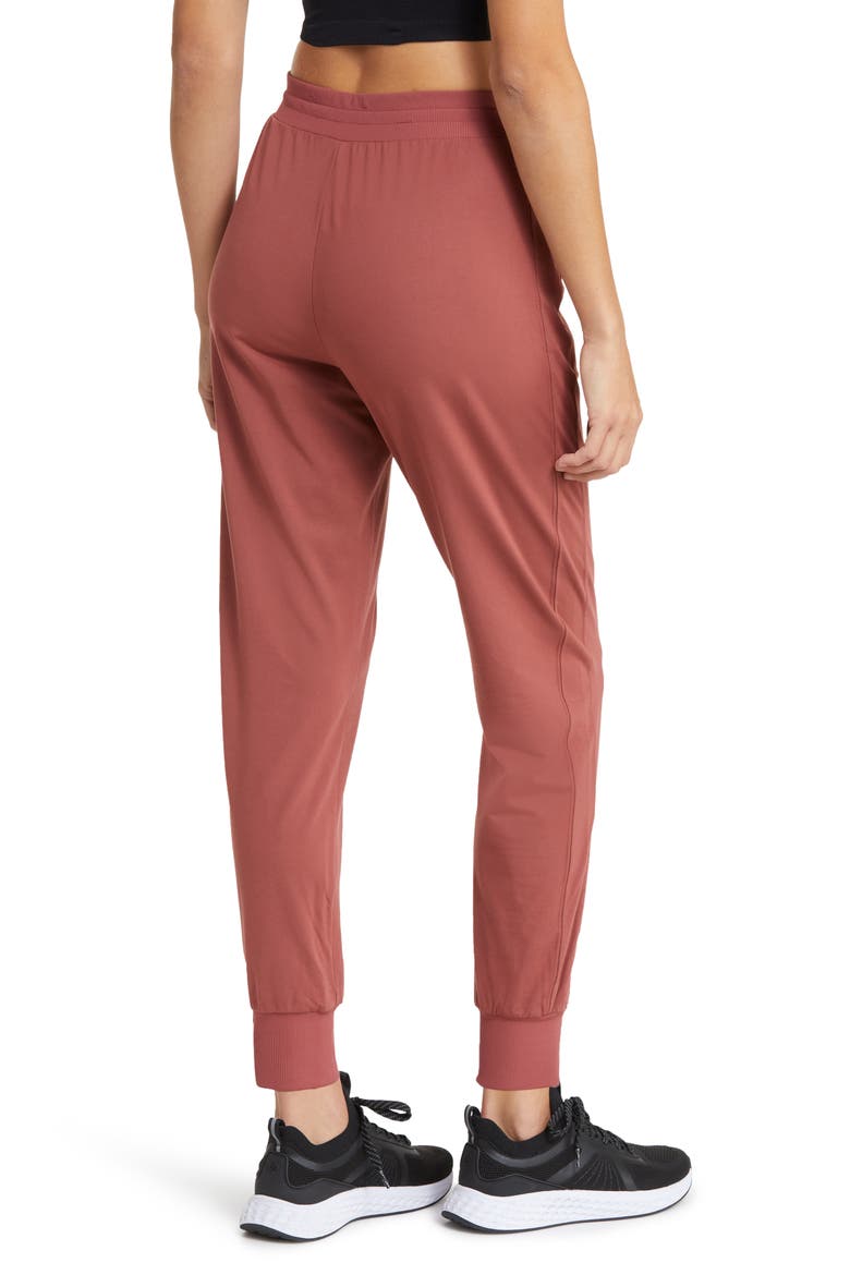 Live In Pocket Joggers, Alternate, color, RED JELLY