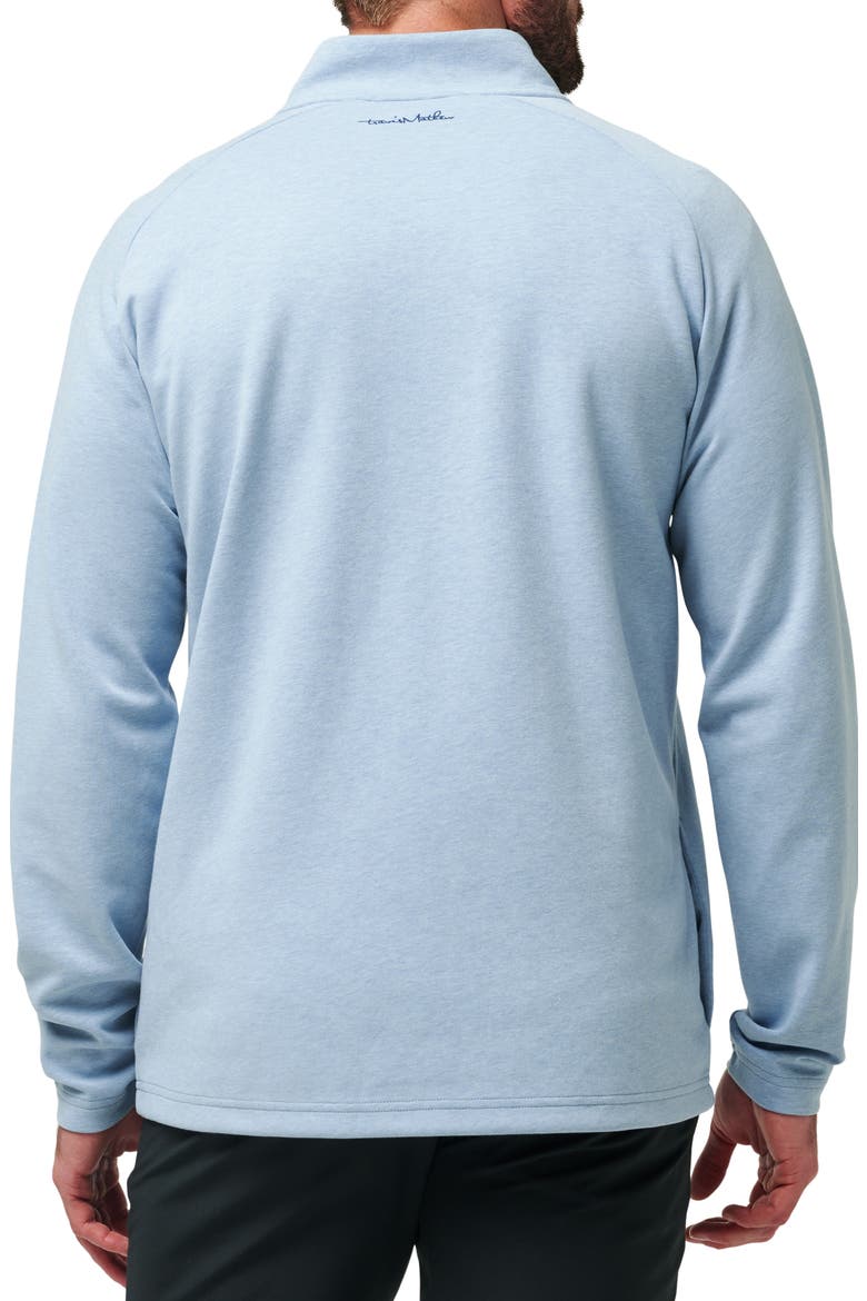 Upgraded Half Zip Pullover, Alternate, color, LIGHT BLUE