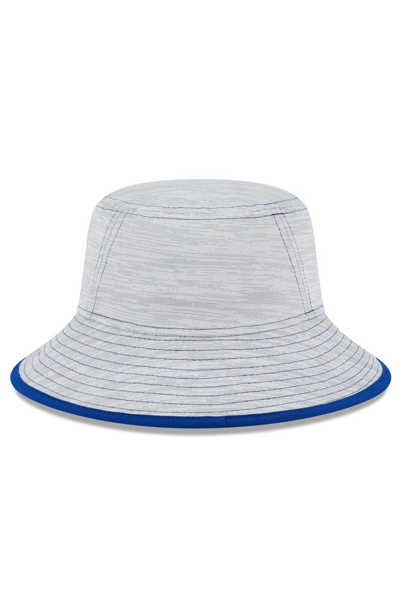 Men's New Era  Gray Chicago Cubs Game Bucket Hat, Alternate, color, Gray