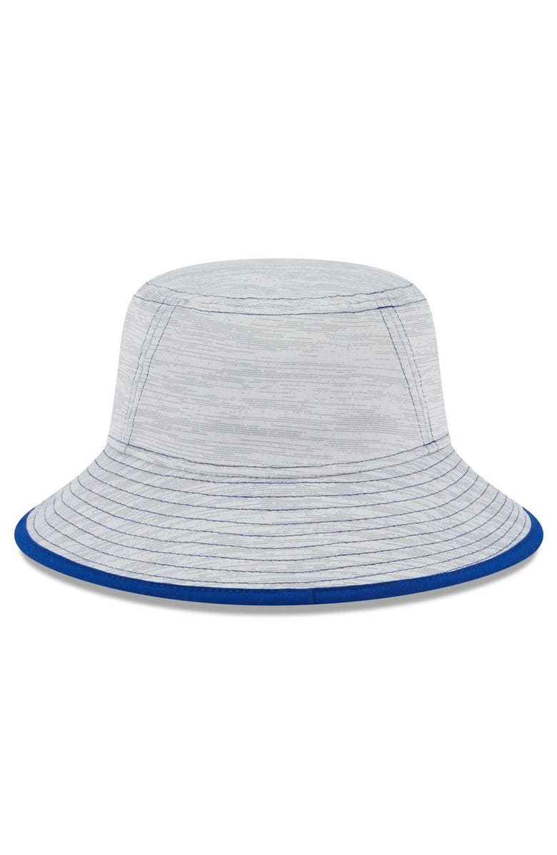 New Era Men's New Era Gray Chicago Cubs Game Bucket Hat, Alternate, color,