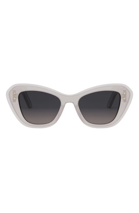 'DiorPacific B3U 52mm Butterfly Sunglasses