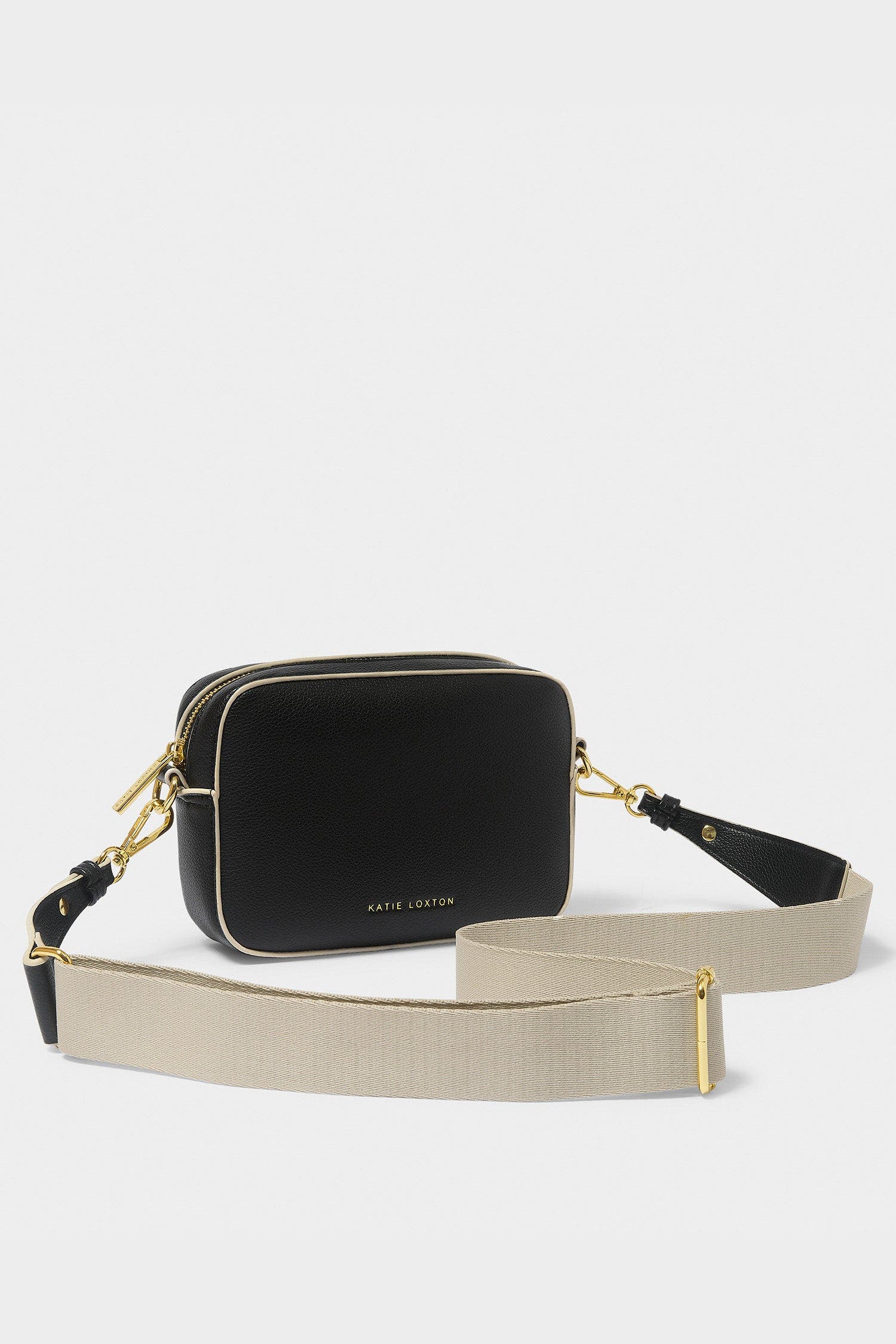 Katie Loxton Marni Mini Crossbody Bag, Main, color, Black