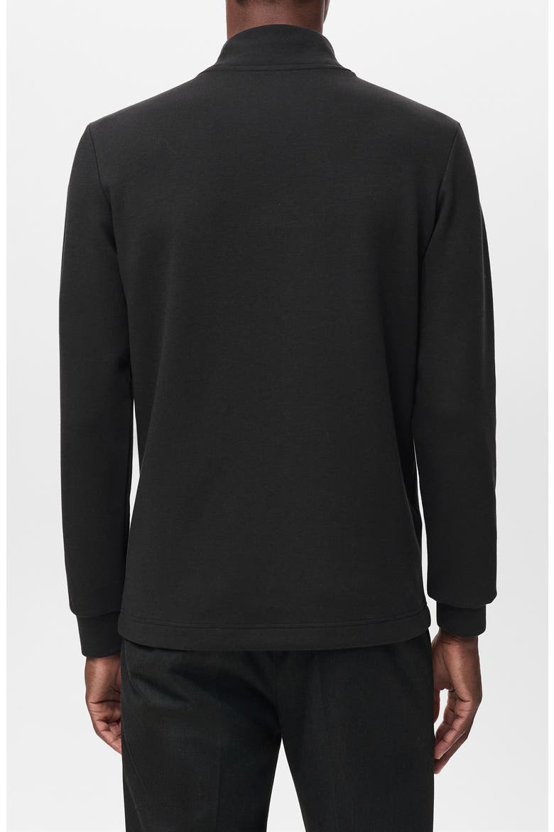 Slim Fit Long Sleeve Mock Neck Thermolite® T-Shirt, Alternate, color, BLACK