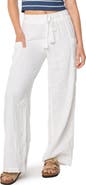 Roxy Sea Goldie Wide Leg Cotton Pants