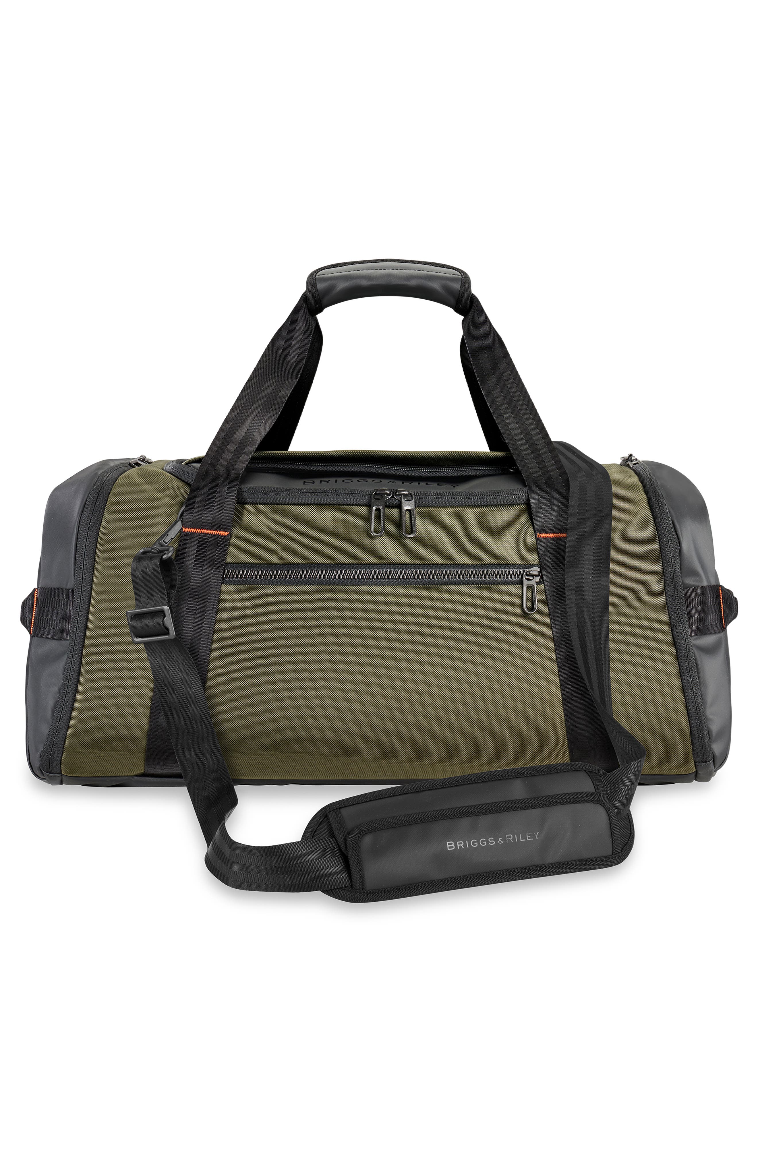 ZDX Large Duffle Bag, Alternate, color, HUNTER GREEN