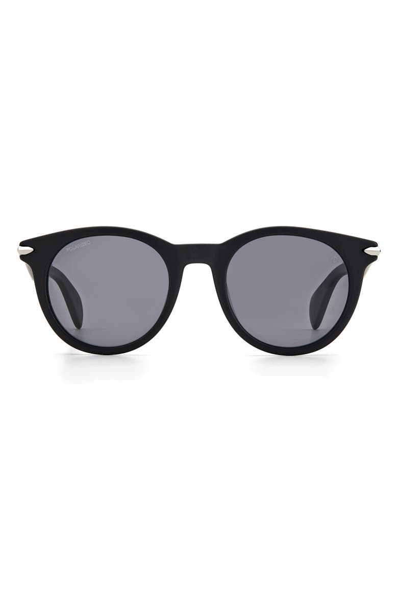 rag & bone 49mm Round Sunglasses, Main, color,