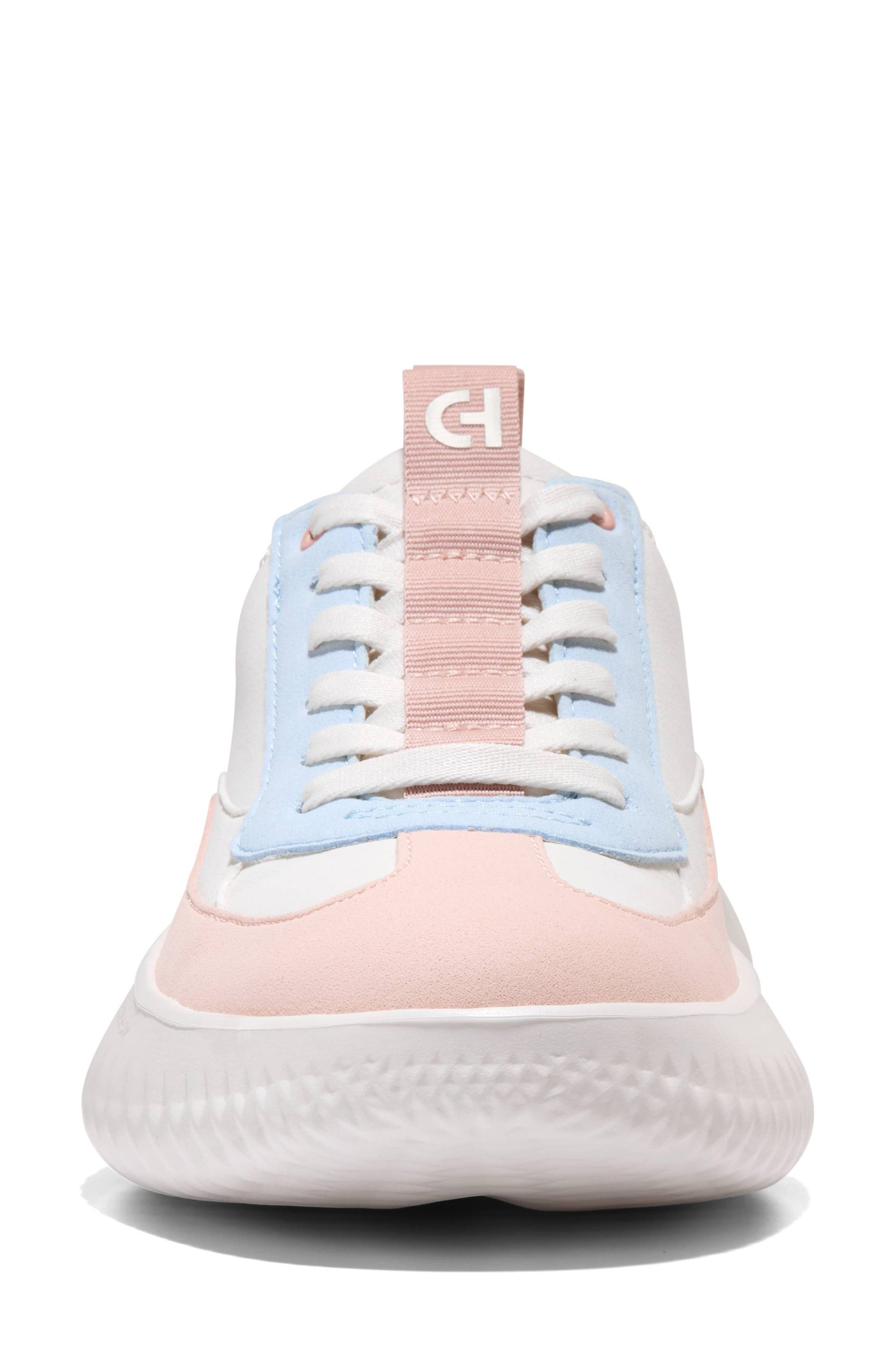 Cole Haan Generation ZERØGRAND II T-Toe Sneaker, Alternate, color, Ivory/ Cameo Rose