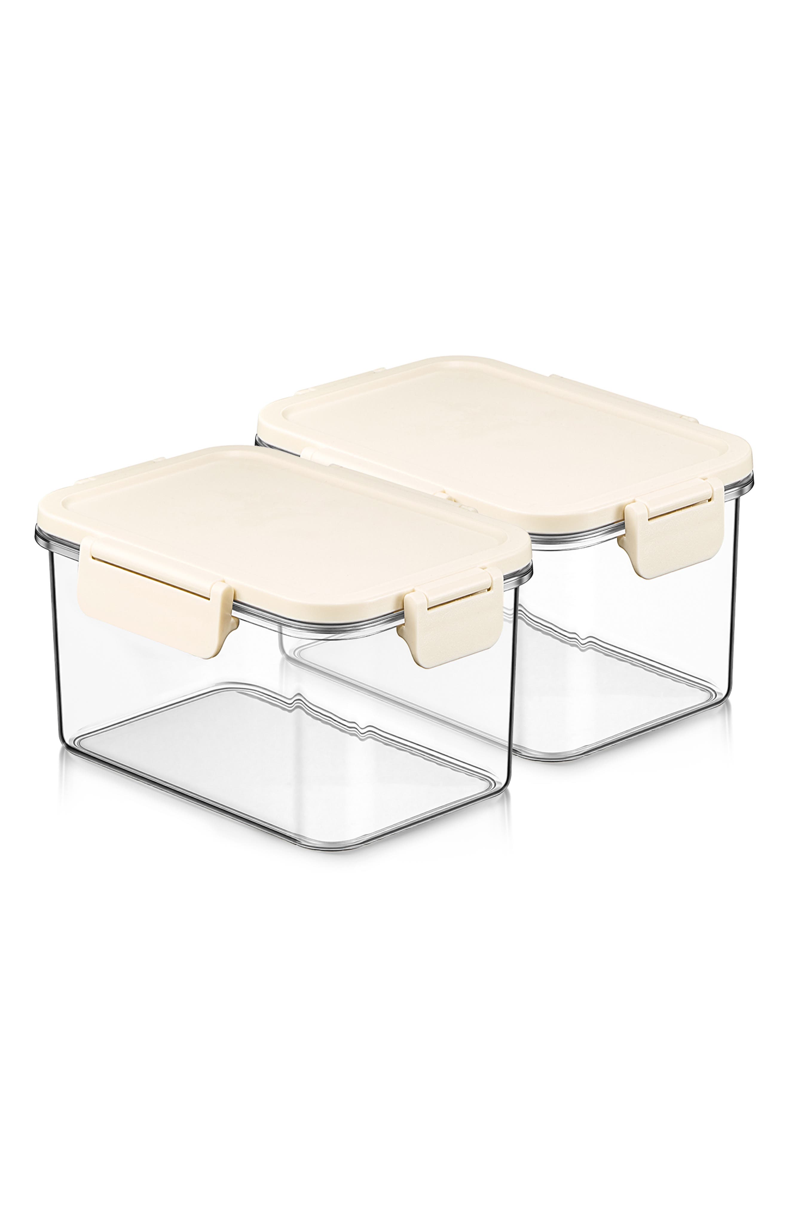 2-Piece Airtight Food Storage Container Set