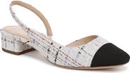Veronica Beard Cecile Half d'Orsay Slingback Pump