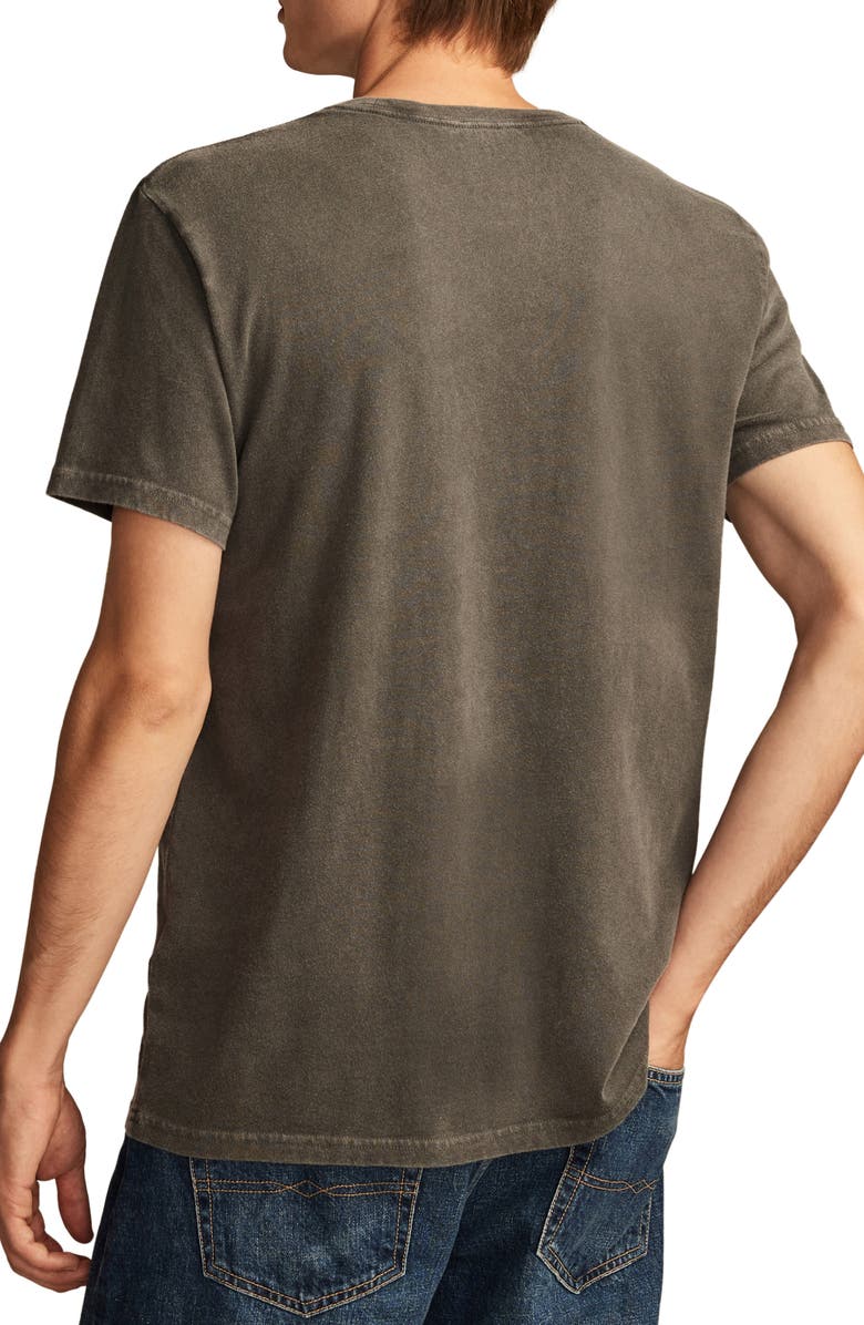 Lucky Brand Lucky Clover Embroidered T-Shirt, Alternate, color,