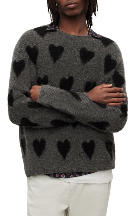 Amore Heart Crewneck Sweater
