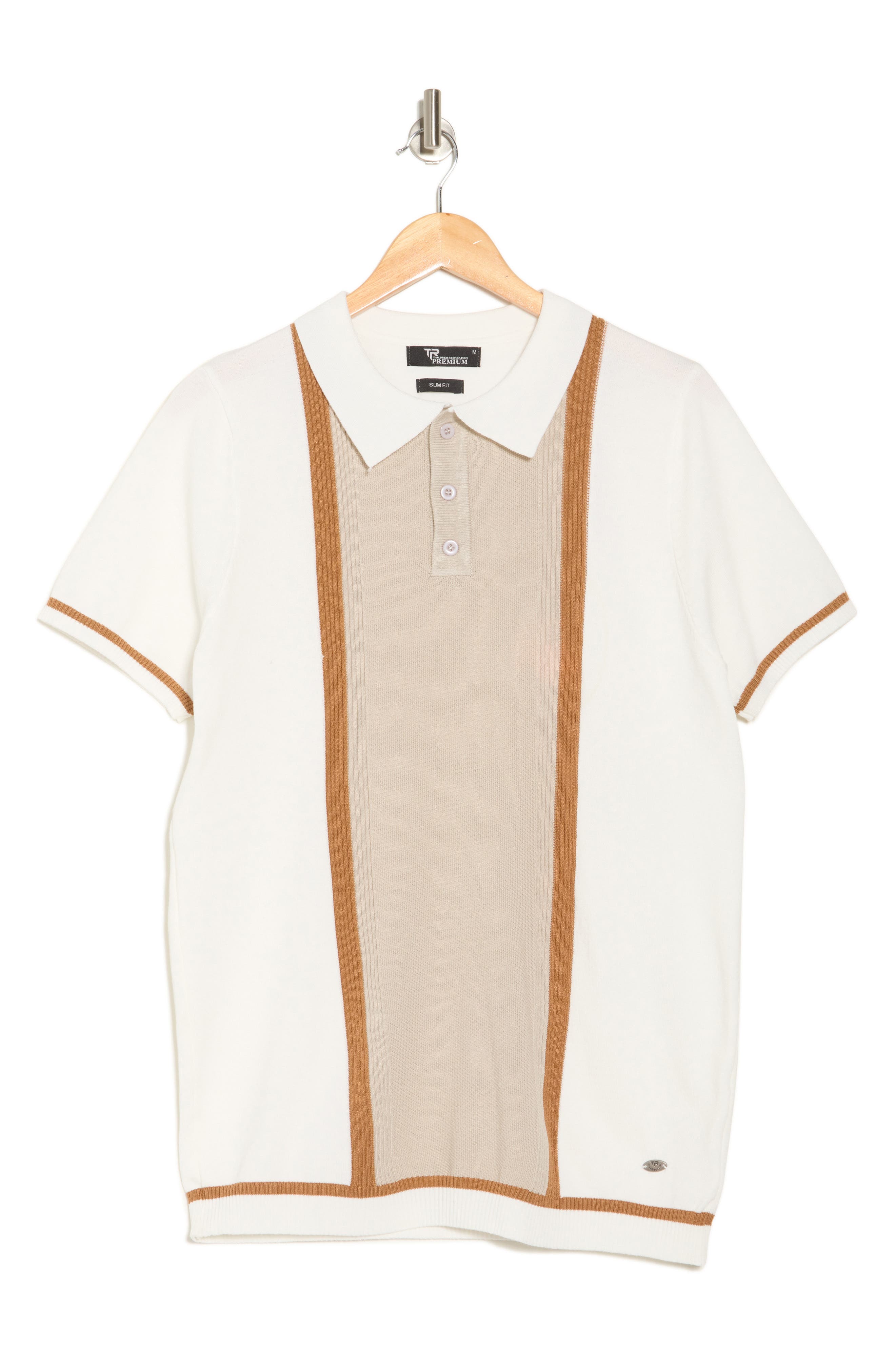 Alo Yoga Sports Club Sweater Knit Polo - Bone | The Summit