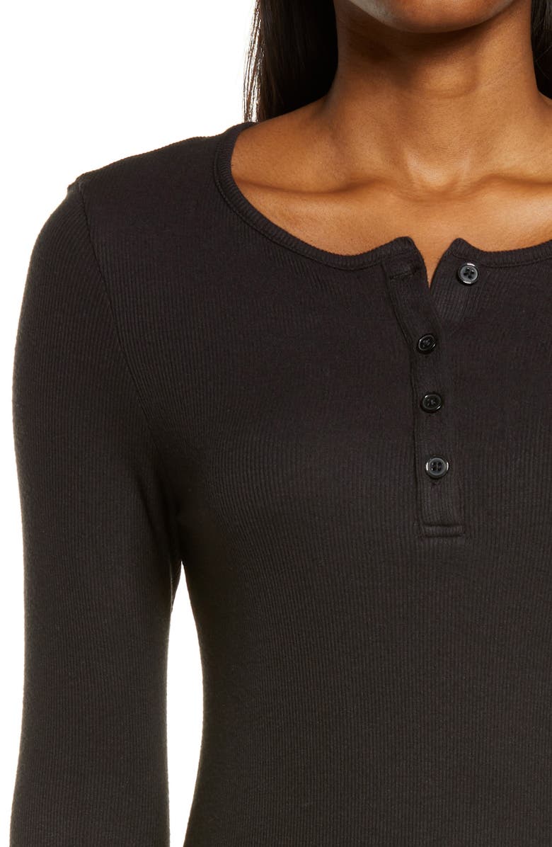 Tommy John Ribbed Henley, Alternate, color,