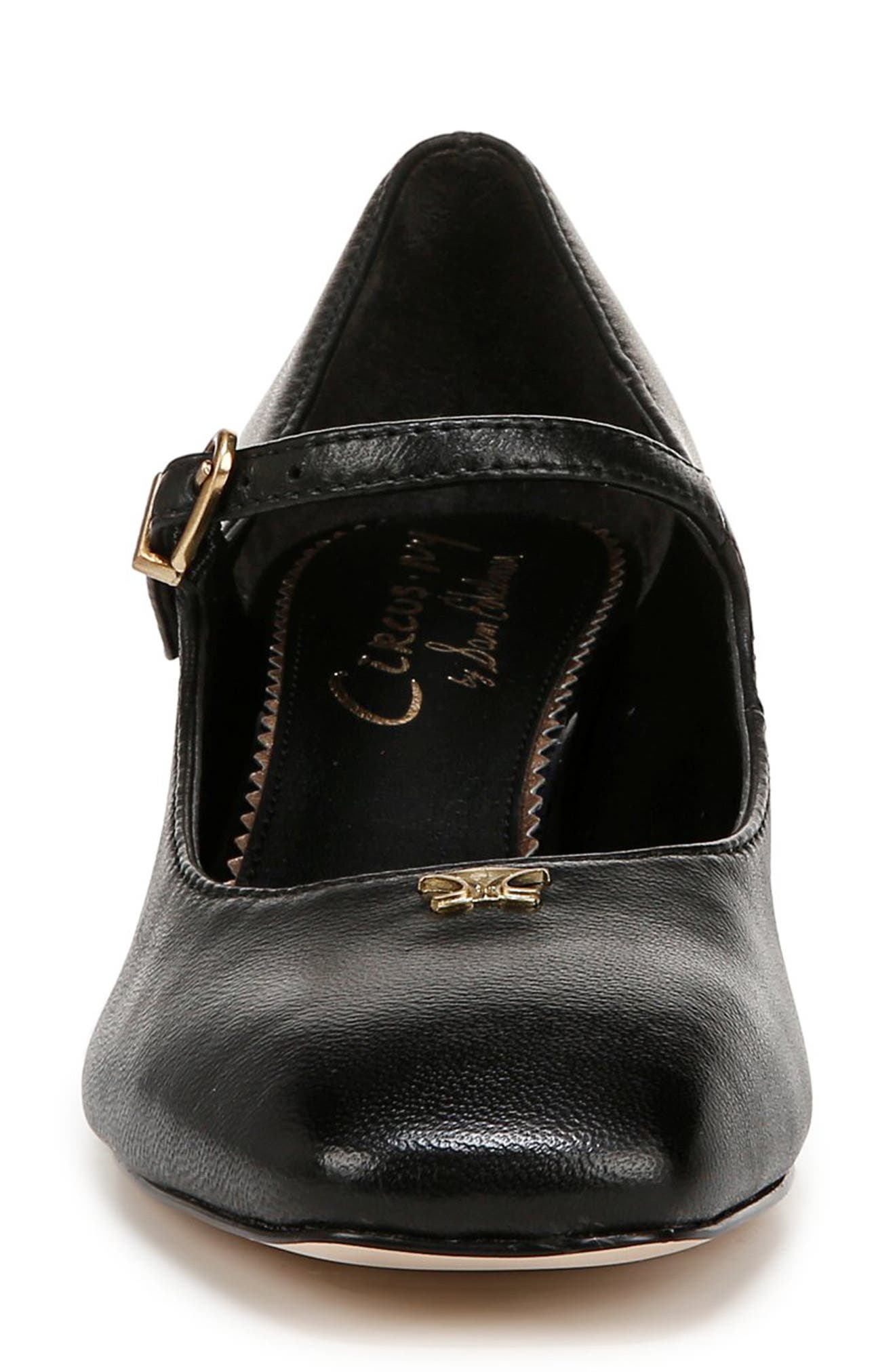 Eloisa Mary Jane Pump, Alternate, color, BLACK LEATHER