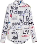 Desigual Long Sleeve Button-Up Shirt