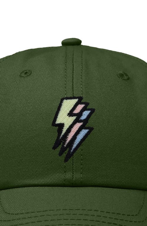 Dalix Lightning Cap In Olive